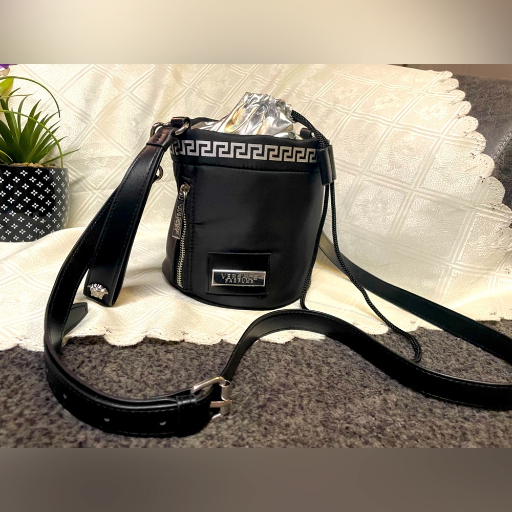Versace parfums bucket bag